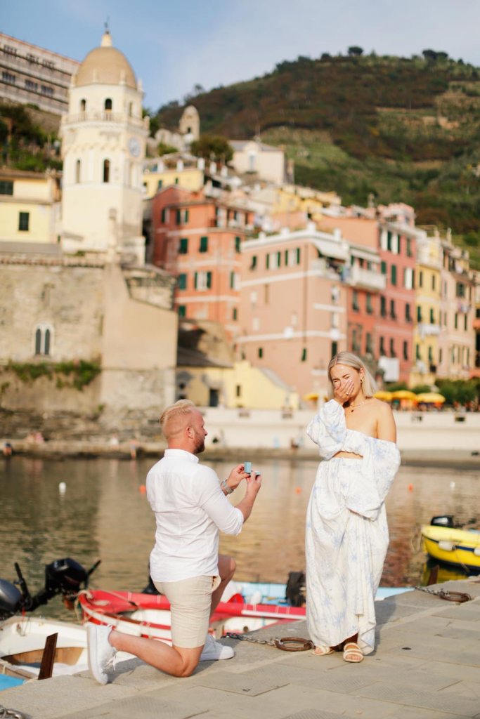 Proposal in Vernazza